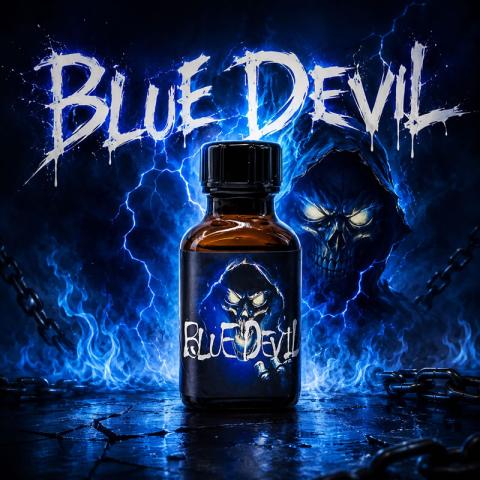 【骨灰級強效】藍魔之主 BLUE DEVIL RUSH｜高濃度醫療級Popper、Btm零阻力深度放鬆、不頭痛配方 30ML 0號專用款
