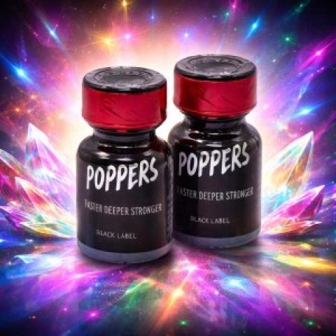 Popper Faster Deeper Stronger 黑色標籤 10ml 1號專用